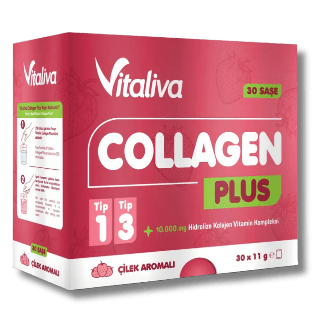 Vitaliva Collagen Plus  10000 mg 30 Saşe