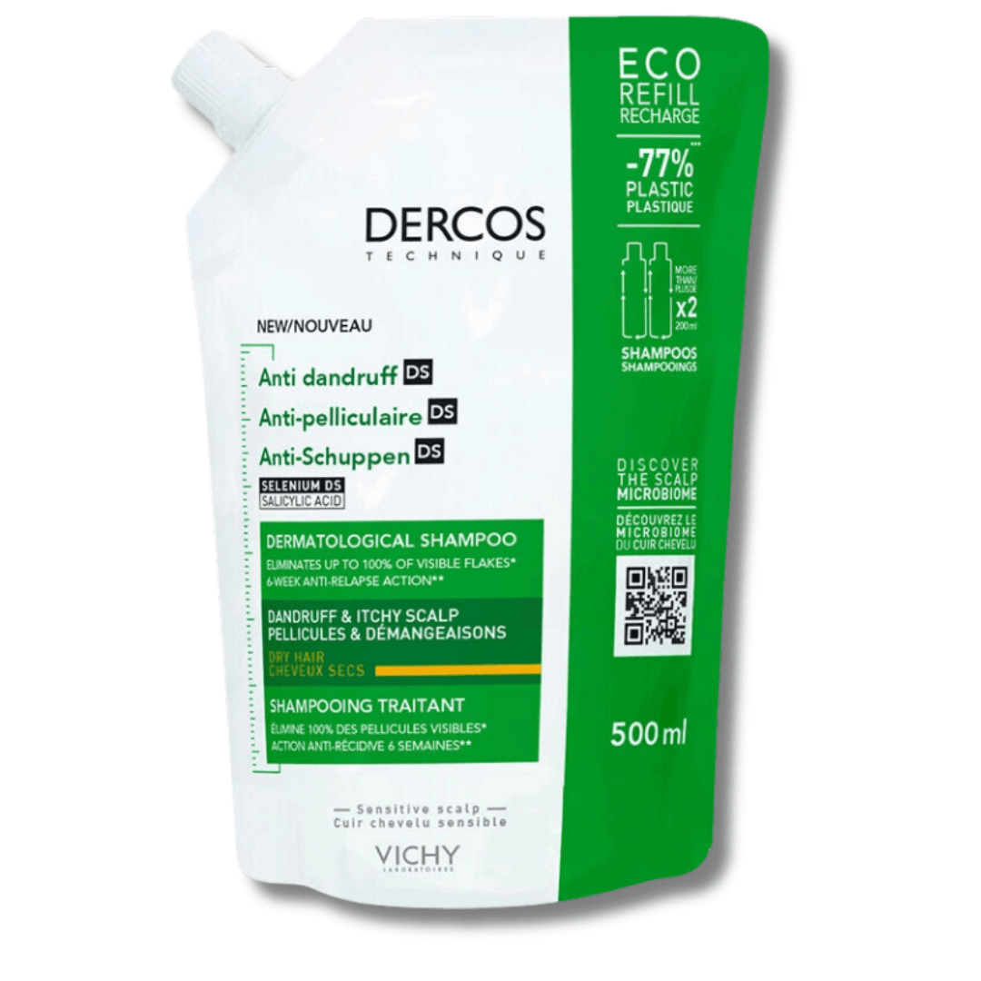 Vichy Dercos Anti Dandruff Kepek Karşıtı Şampuan 500ml - Kuru Saçlar