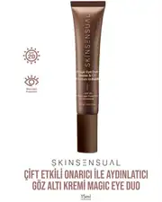 Skin Sensual Magic Eye Duo Repair & CC -Çift Etkili Onarıcı ile Aydınlatıcı Göz Altı Kremi | Medium to Dark 15ml