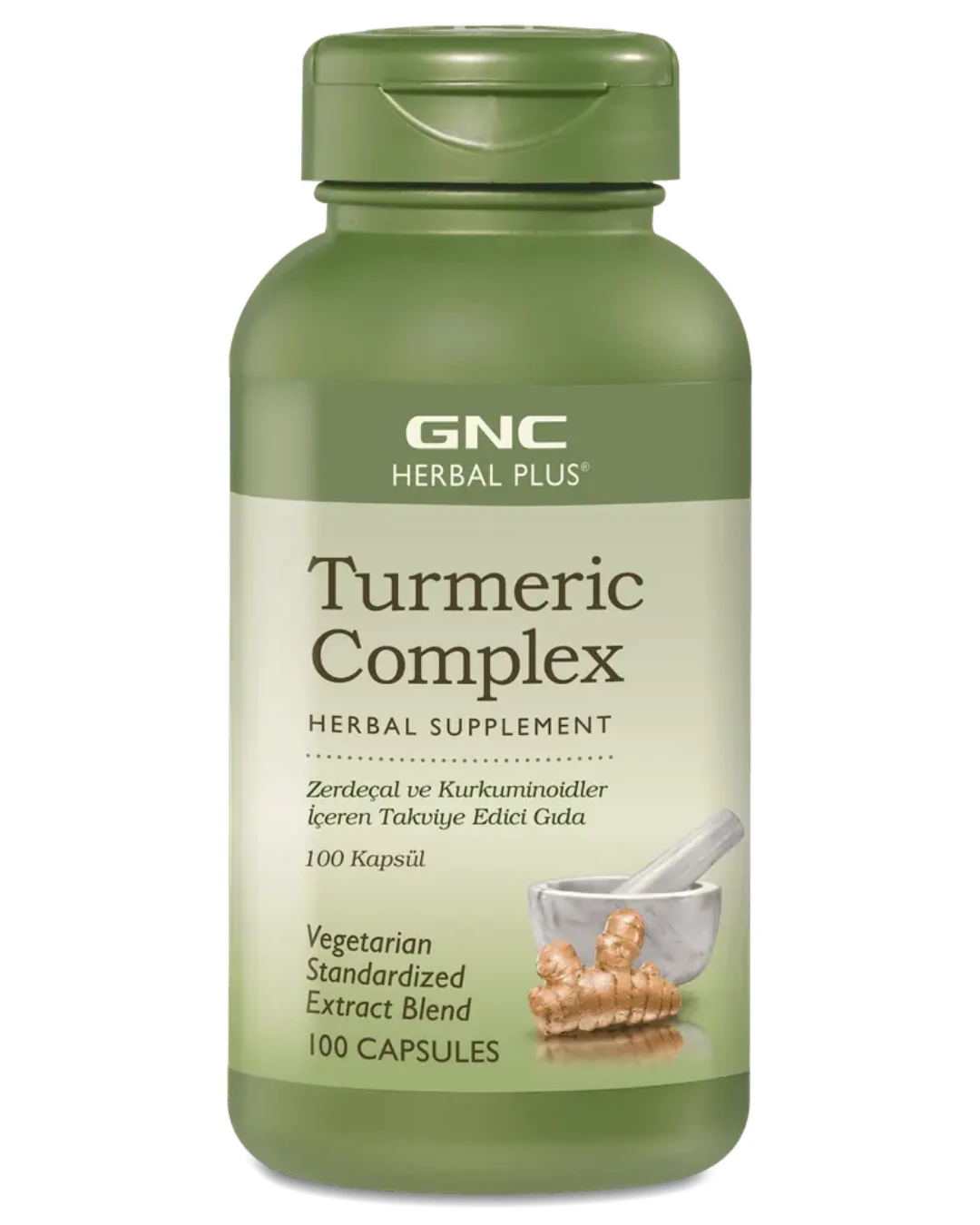 Turmenic Plus GNC Herbal Plus Turmeric Complex 100 Kapsül Fiyatı ve Yorumları