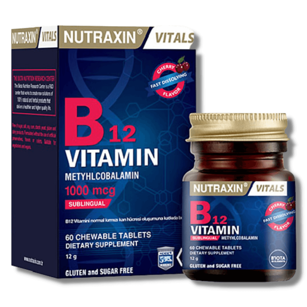 Nutraxin B12 Vitamin 60 Tablet