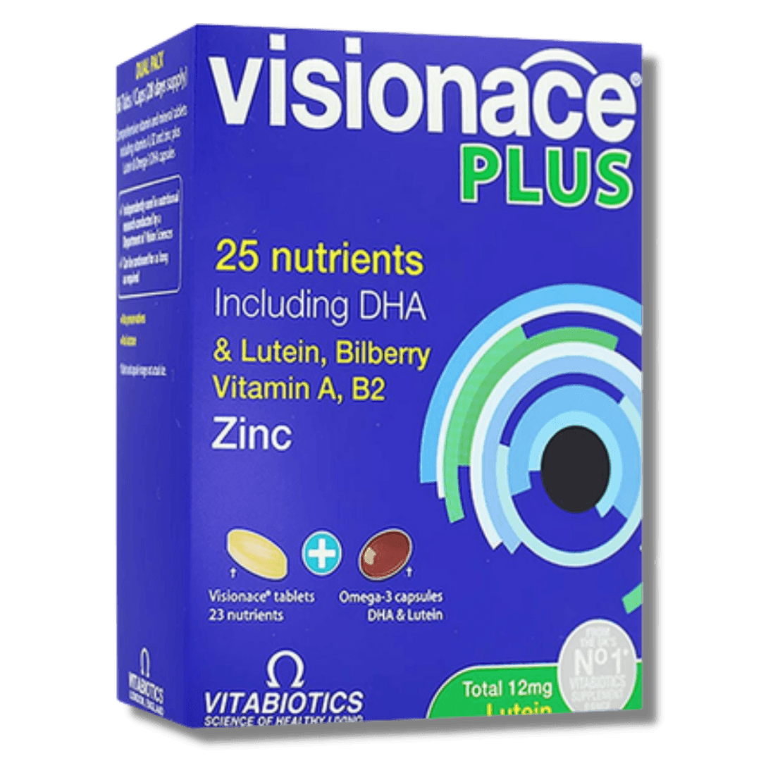 Vitabiotics Visionace Plus Omega 3 Lutein Multivitamin 56 Tablet