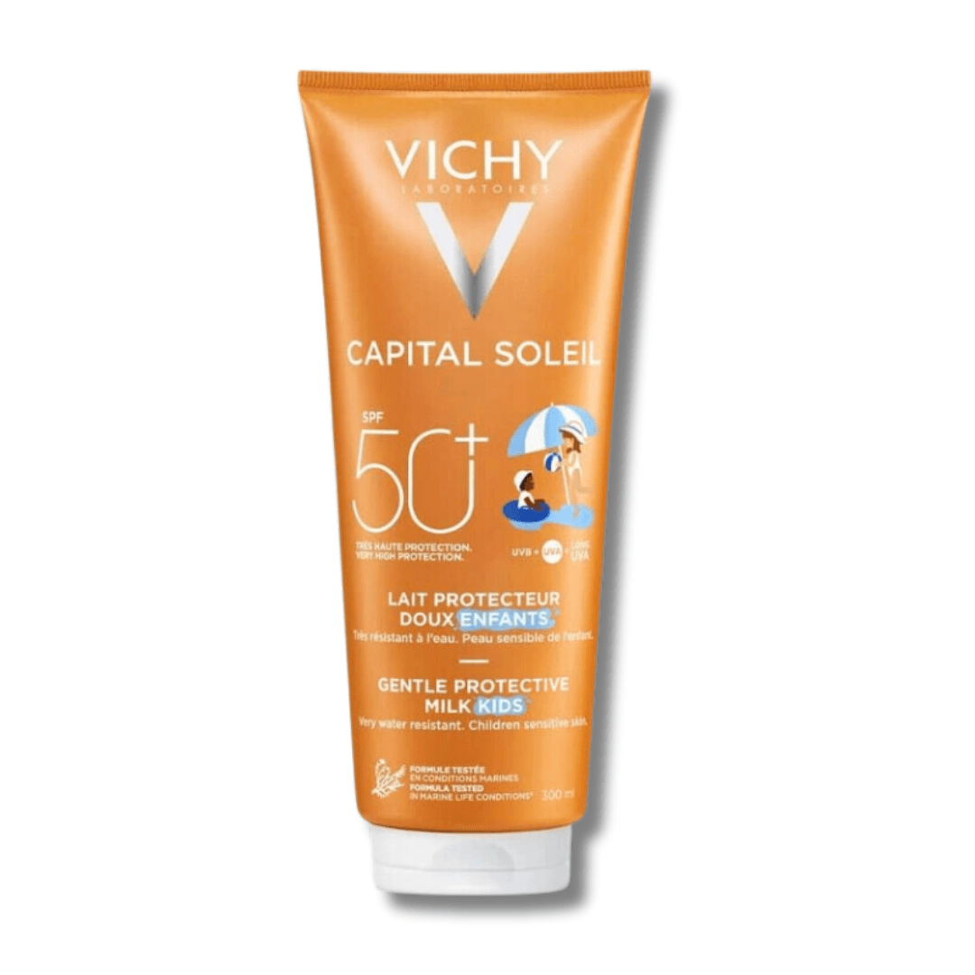 Vichy Capital Soleil SPF 50+ Çocuklar İçin Yüz ve Vücut Güneş Sütü 300 ml