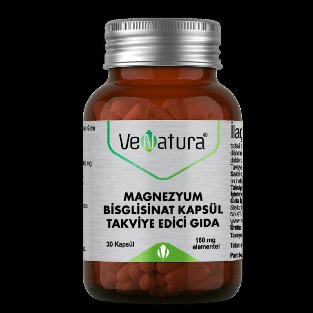 VeNatura Magnezyum Bisglisinat 30 Kapsül
