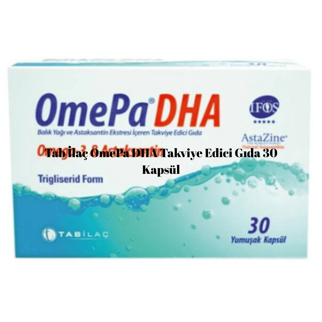 Tab İlaç OmePa DHA Takviye Edici Gıda 30 Kapsül