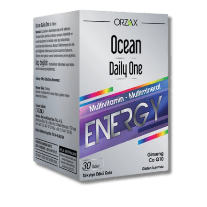 Orzax Ocean Daily One Energy Multivitamin 30 Tablet