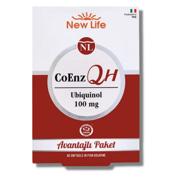 New Life CoEnz QH 100 mg 30 / 60 Yumuşak Kapsül