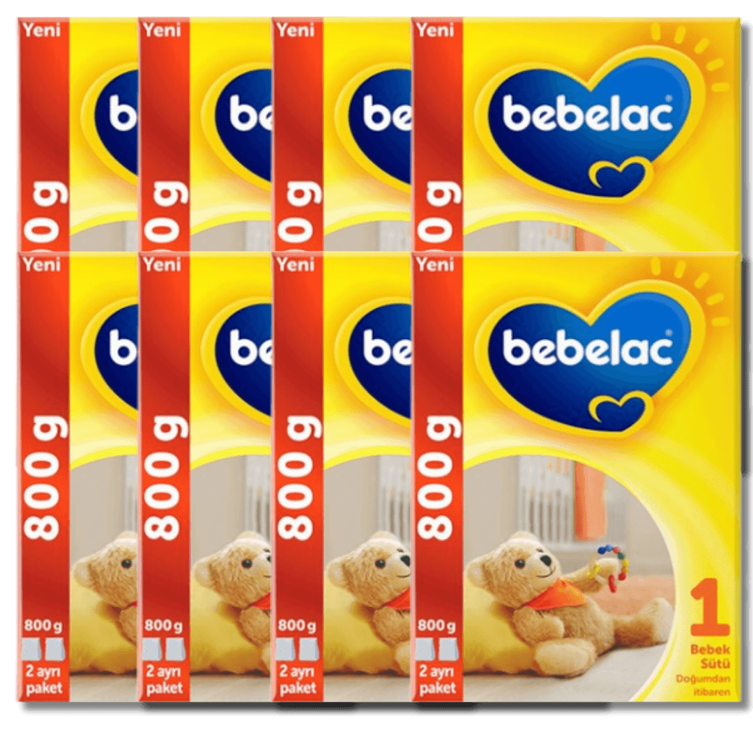 Bebelac 1 Bebek Sütü 0-6 Ay 800 gr - 8 Adet