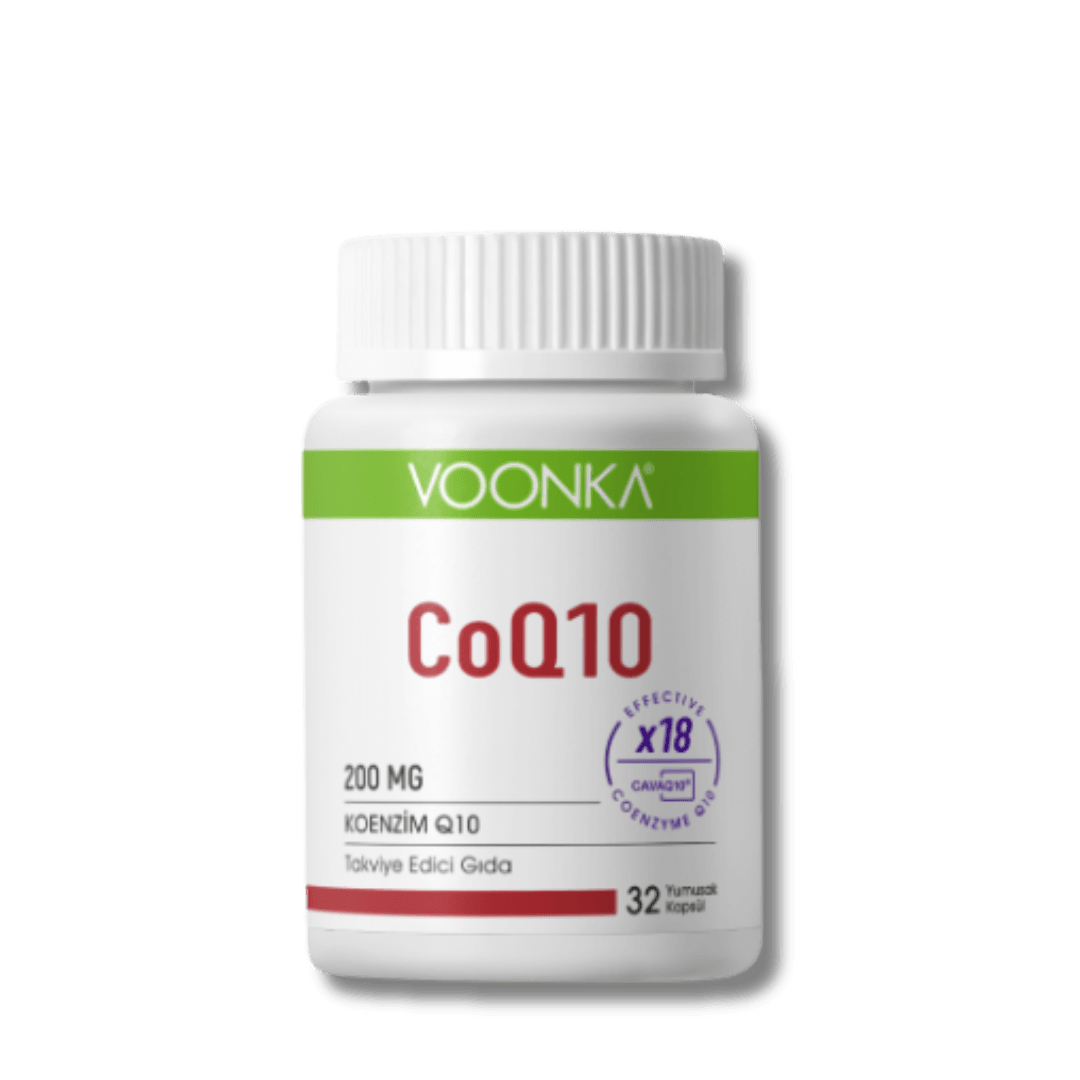 Voonka CoQ10 200mg 30 Yumuşak Kapsül