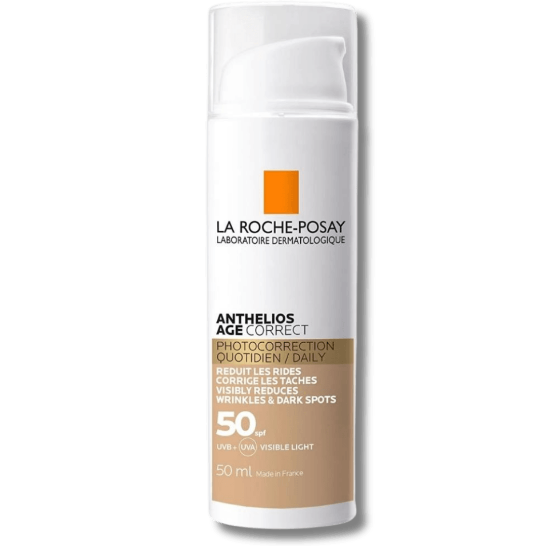 La Roche Posay Anthelios Age Correct SPF50+ Yaşlanma Karşıtı Renkli Yüz Güneş Kremi 50 ml