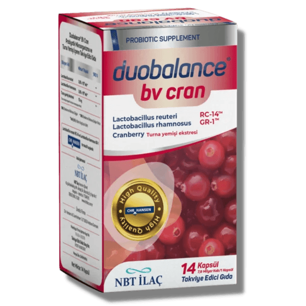 NBT Life Duobalance Bv Cran Cranberry Probiyotik 14 Kapsül