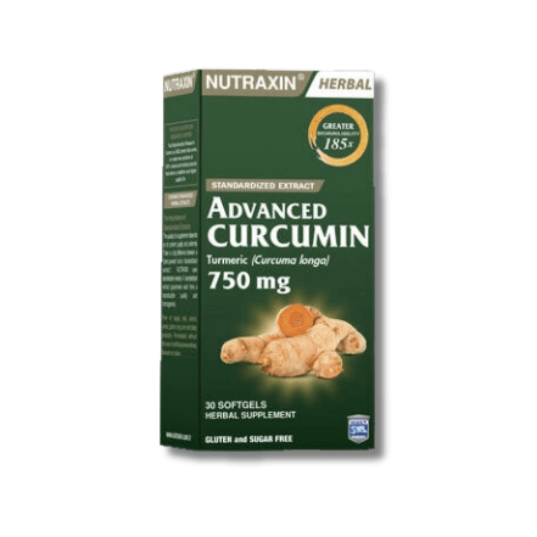 Nutraxin Advanced Curcumin 750 mg Takviye Edici Gıda 30 Yumuşak Kapsül