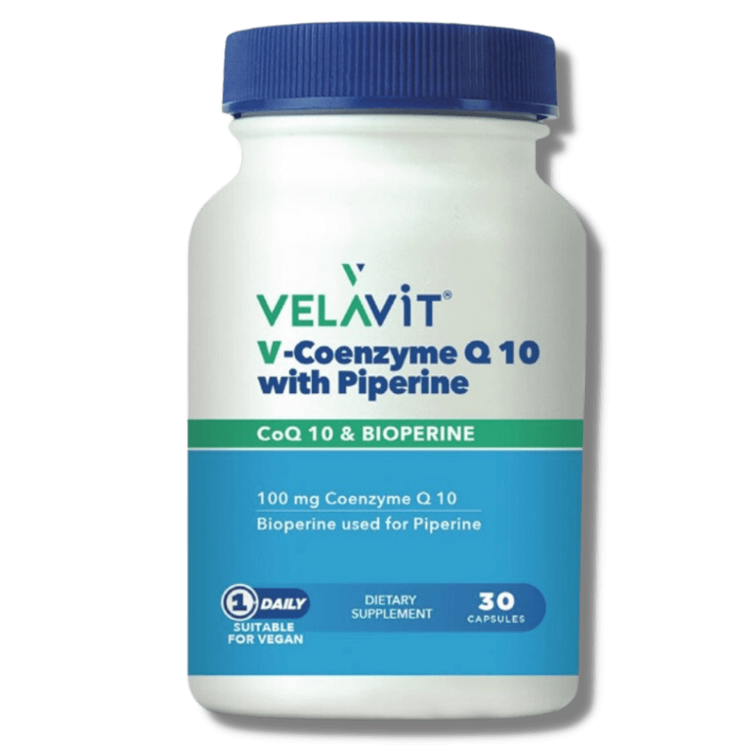 Velavit V-Coenzyme Q10 With Piperine 30 Kapsül