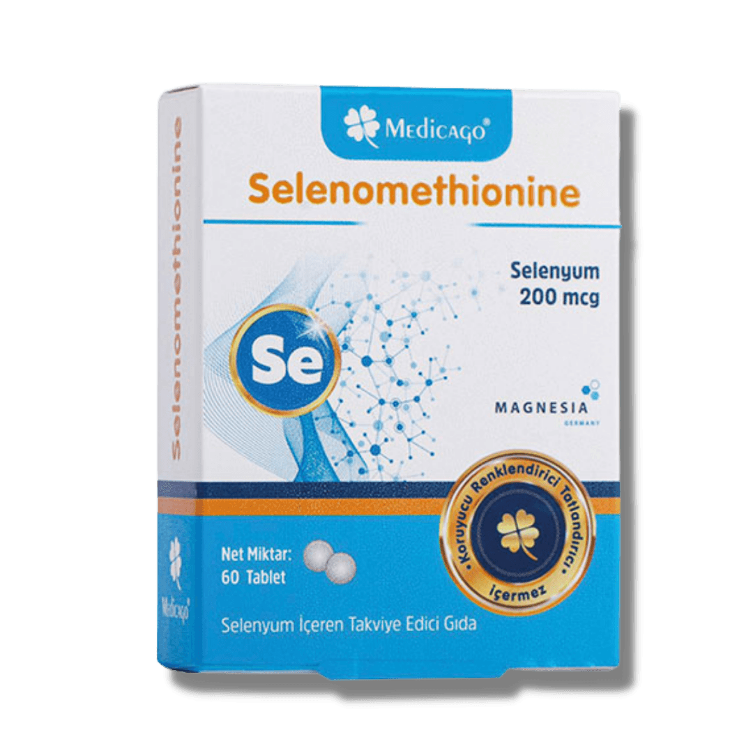 Medicago Selenomethionine Selenyum 200 mcg 60 Tablet