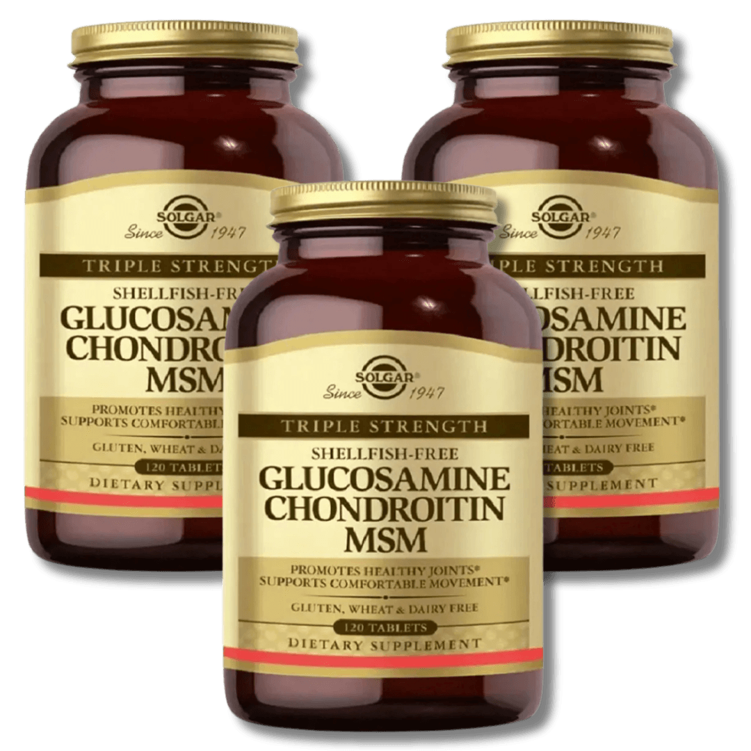 Solgar Glucosamine Chondroitin MSM 120 Tablet * 3 adet