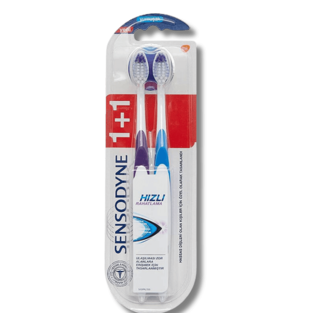Sensodyne Diş Fırçası Hızlı Rahatlama Yumuşak 2li