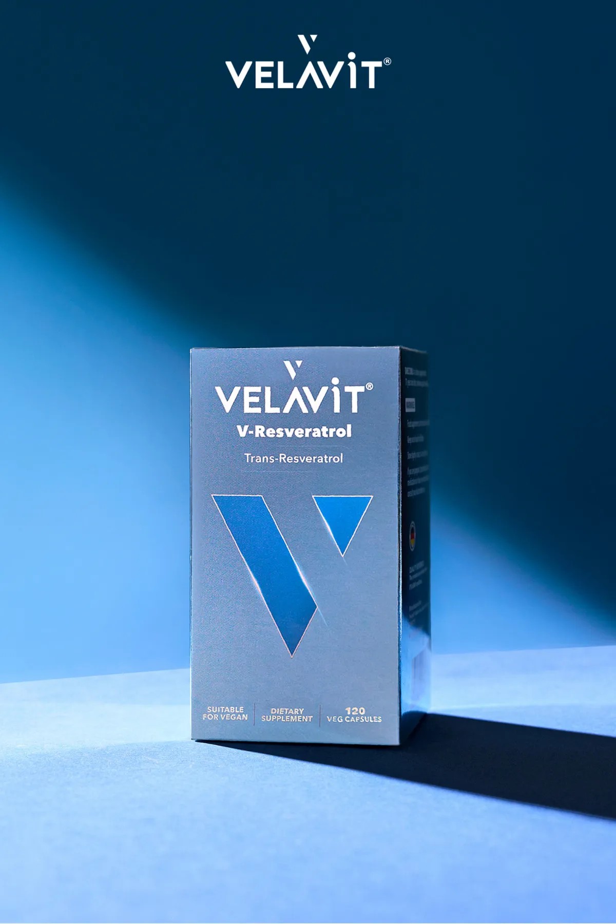 Velavit V-Resveratrol Takviye Edici Gıda 120 Kapsül