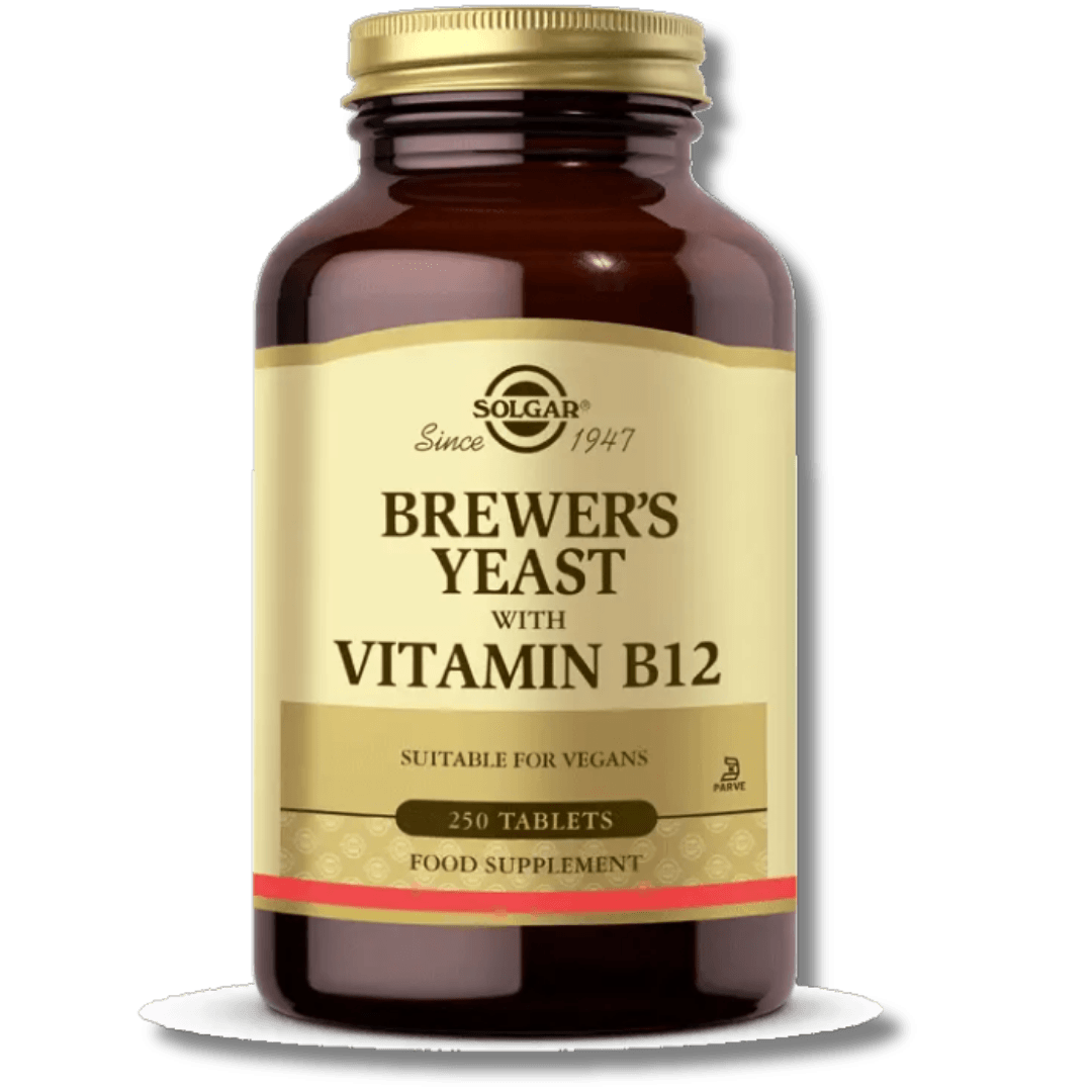 Solgar Brewer's Yeast with Vitamin B12 250 Tablet