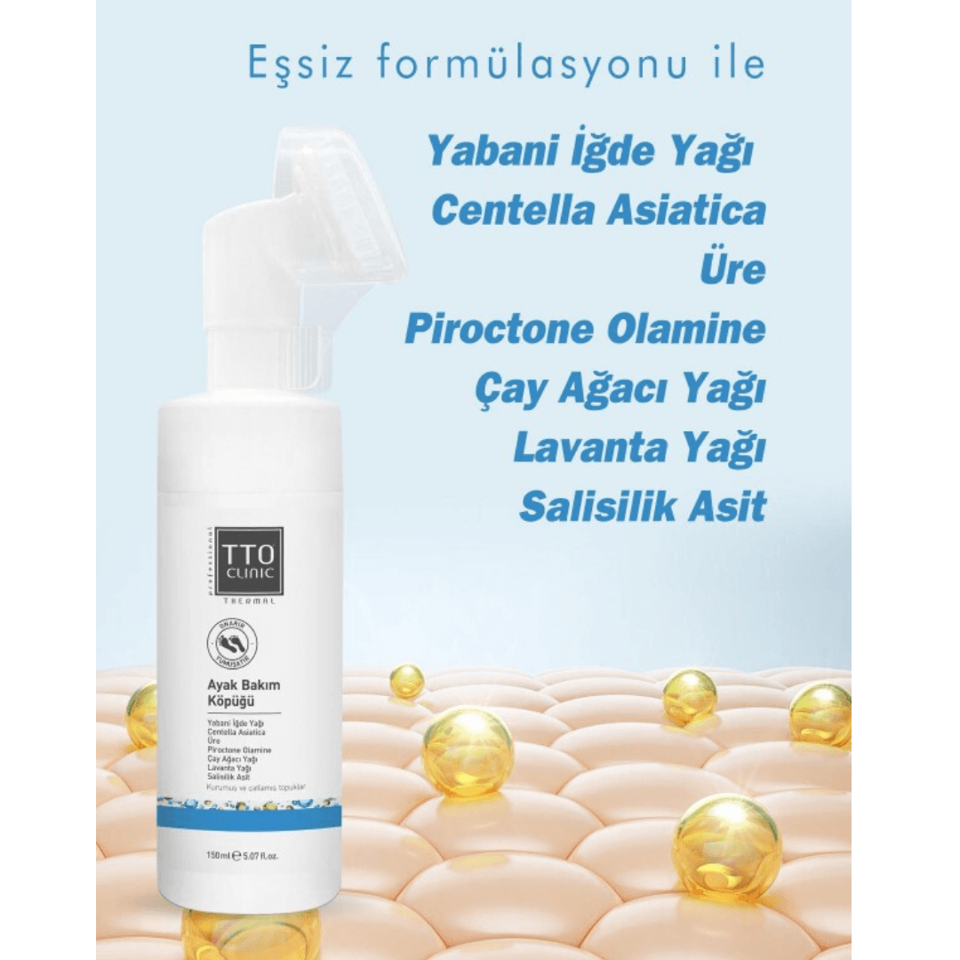 TTO Clinic Ayak Bakım Köpüğü 150 ml