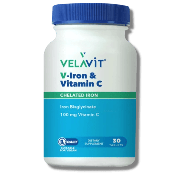 Velavit V Iron Vitamin C 30 Tablet