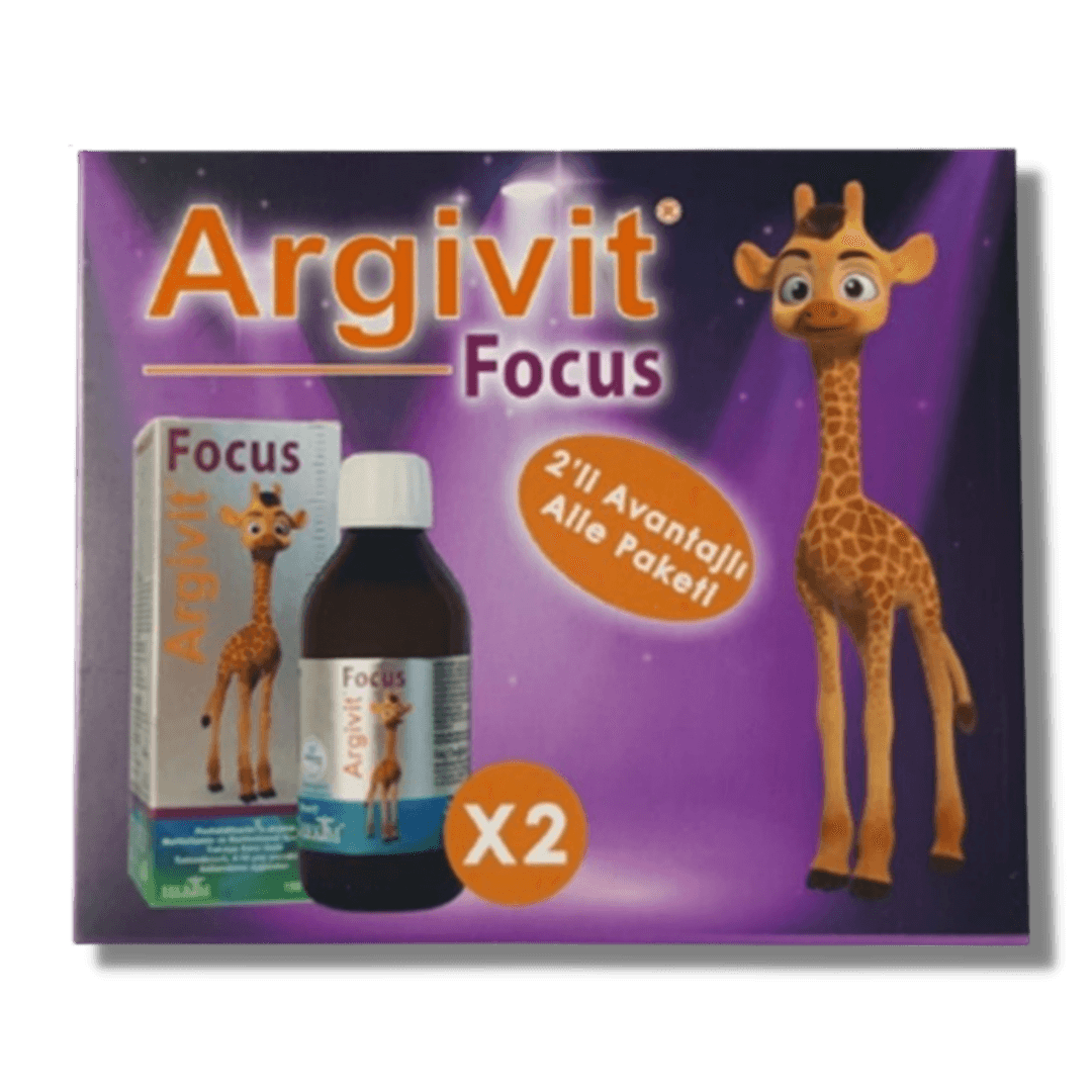 Argivit Focus Avantajlı Aile Paketi ( 2 Adet X 150 Ml) Şurup