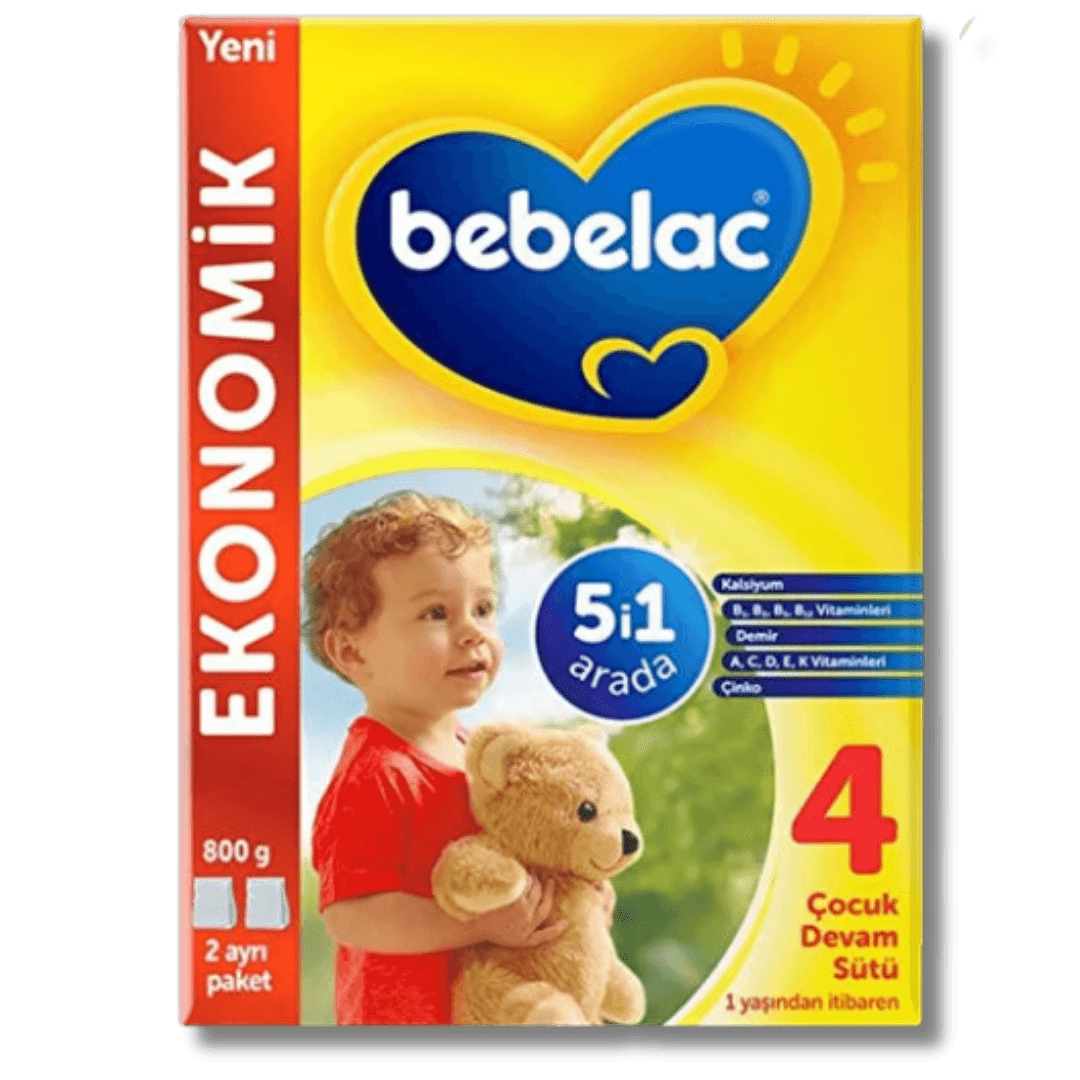 Bebelac 4 Çocuk Devam Sütü 800 Gram 1+ Yaş - 1  adet