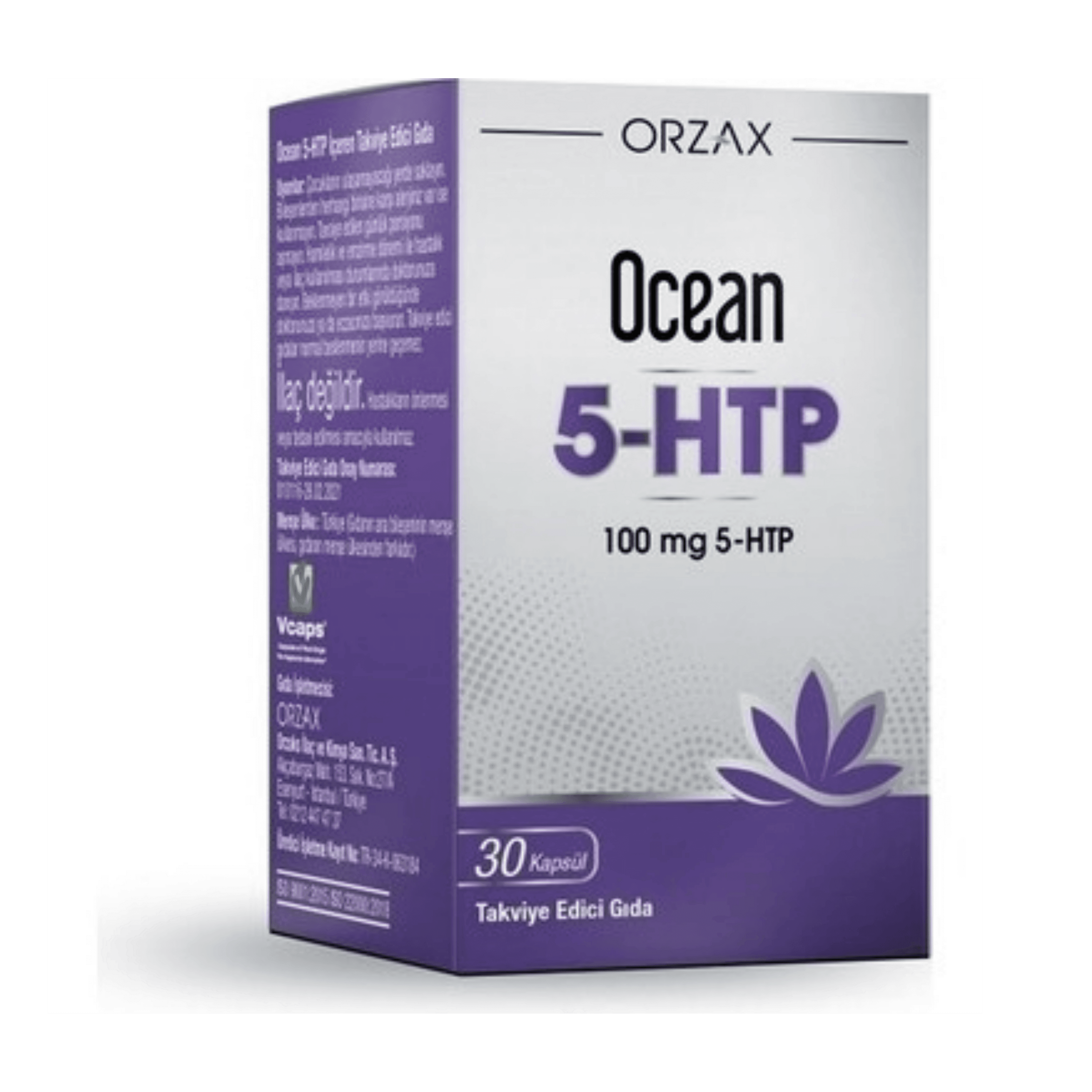 Ocean 5-HTP 100 mg 30 Kapsül