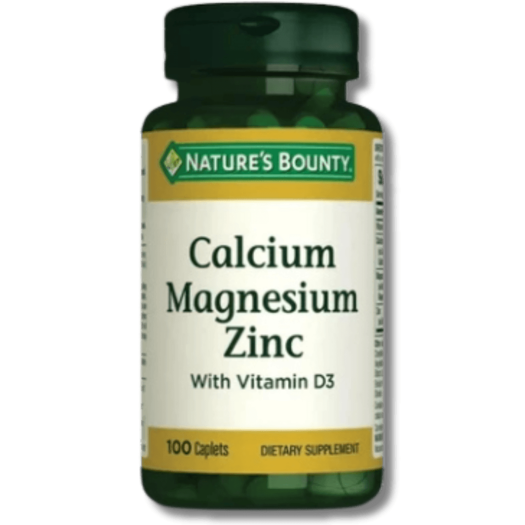 Nature's Bounty Calcium Magnesium Zinc 100 Tablet 