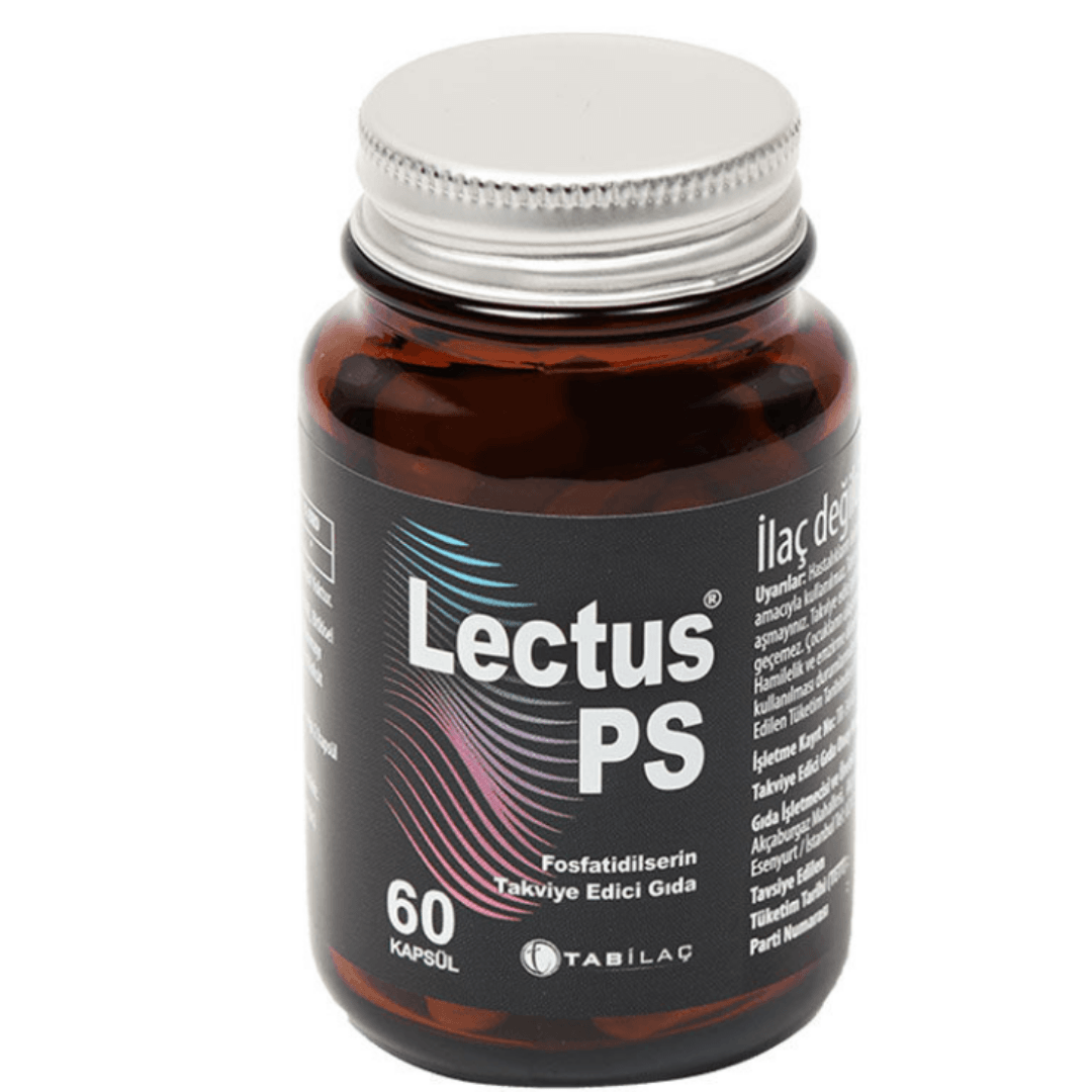 Lectus PS Fosfatidilserin Takviye Edici Gıda 60 Kapsül