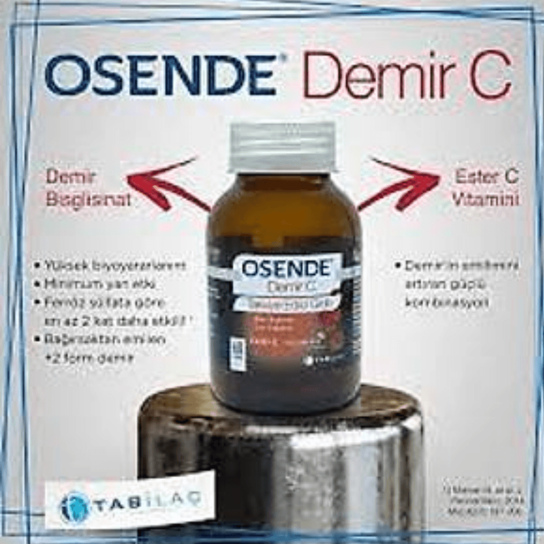 Tab İlaç Osende Demir C İçeren Takviye Edici Gıda Avantajlı Paket
