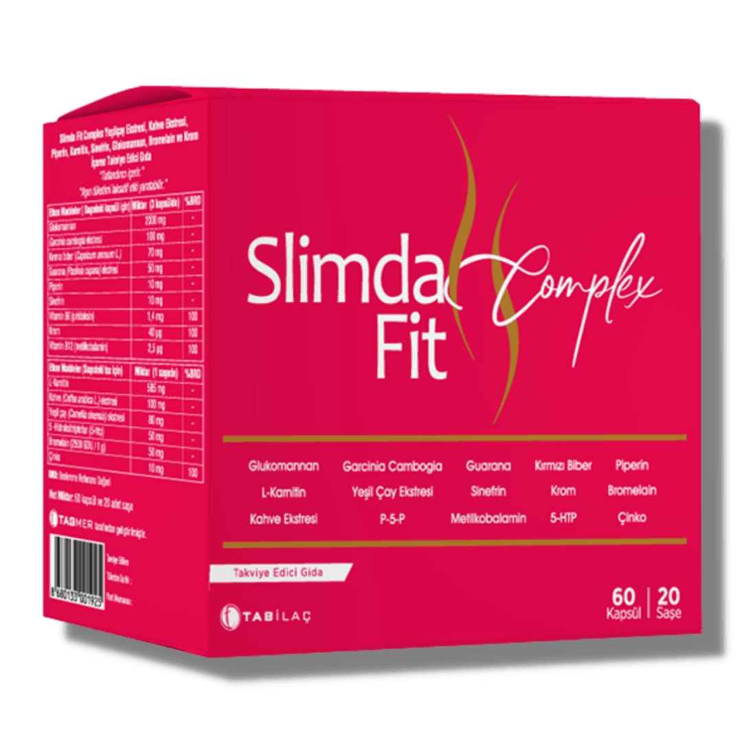 Slimda Fit Complex 60 Kapsül/20 Saşe