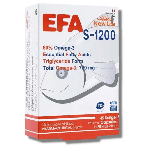 New Life S-1200 Omega 3 Balık Yağı 45/90 Kapsül