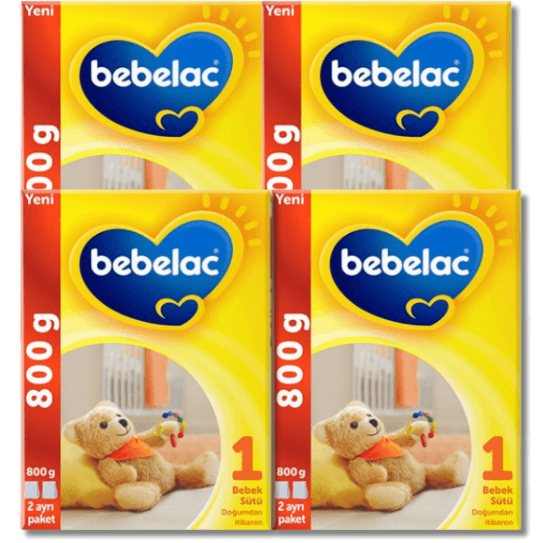 Bebelac 1 Bebek Sütü 0-6 Ay 800 gr - 4 adet