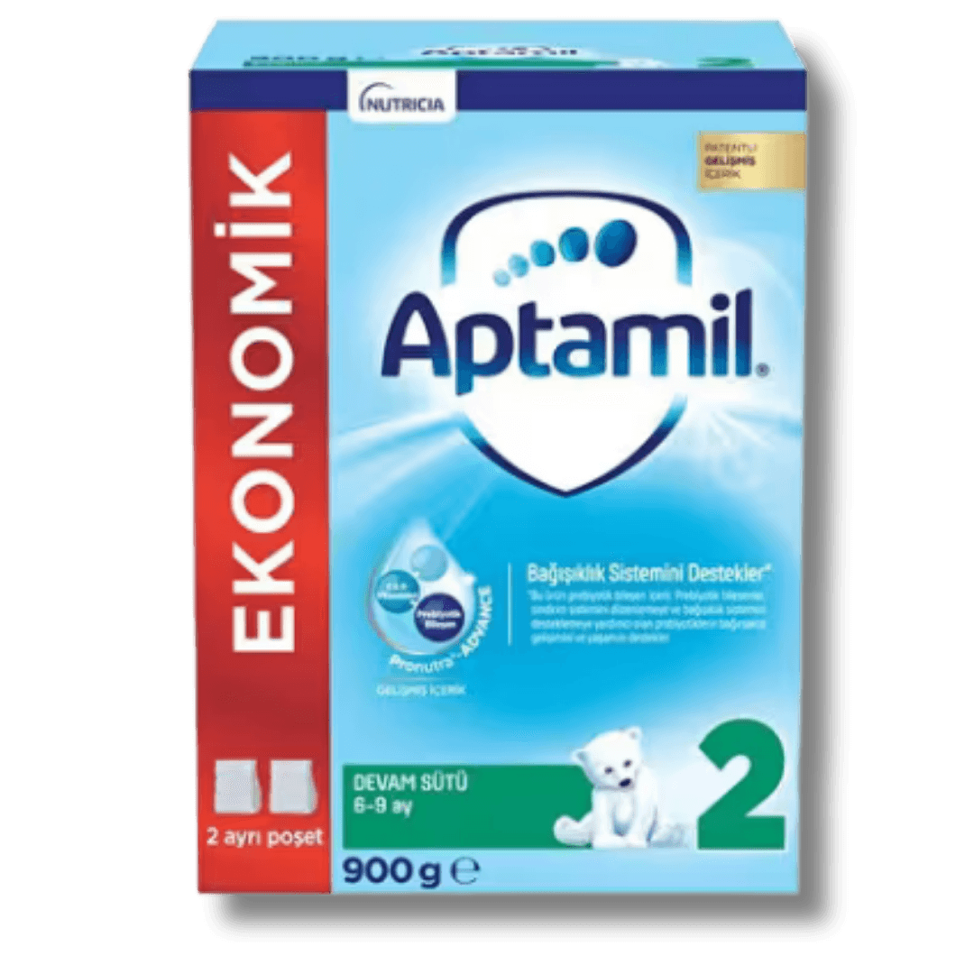 Aptamil 2 Devam Sütü 900 gr 6-9 Ay