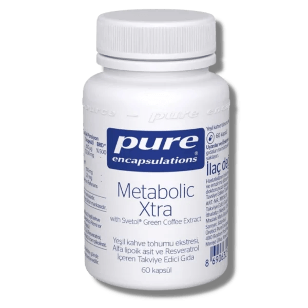 Pure Encapsulations Metabolic Xtra 60 Kapsül