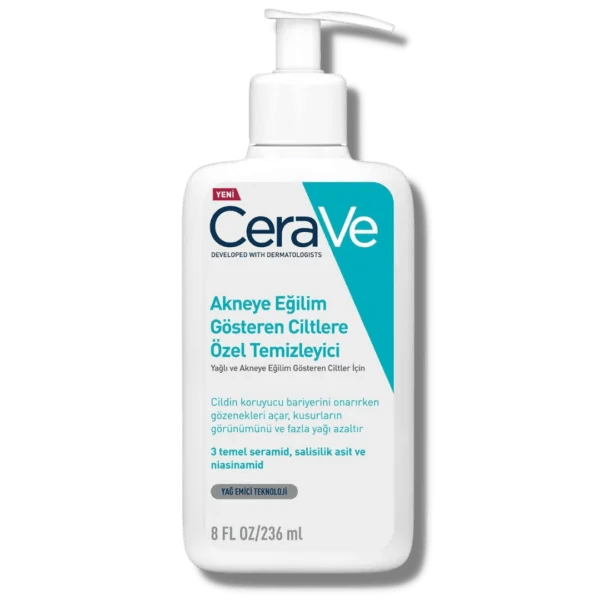 Cerave Yağlı ve Düzensiz Ciltler için Yıkama Jeli 236 ml