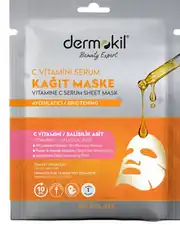 Dermokil C Vitamini Kağıt Serum Kağıt Maske-23gr