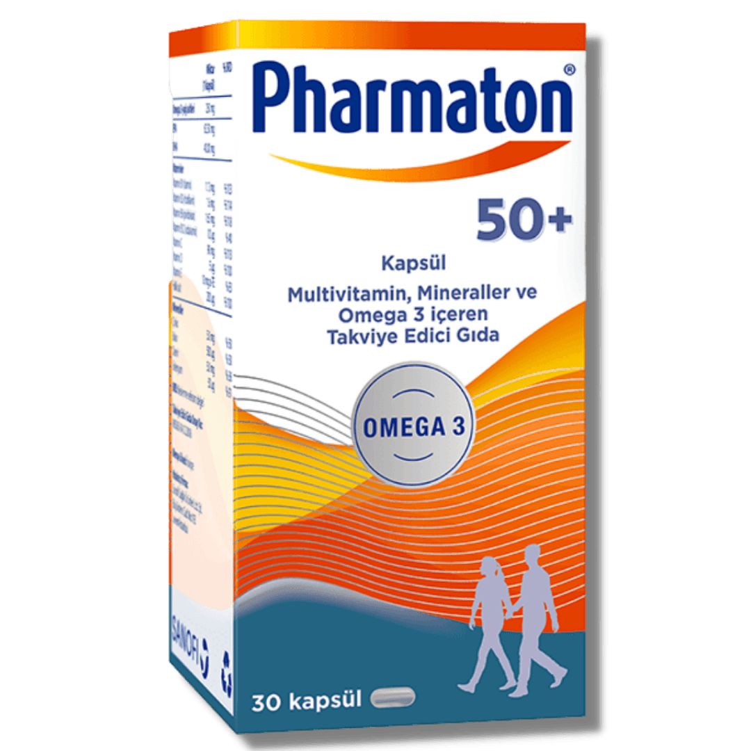 Pharmaton 50+ Plus Multivitamin 30 Kapsül