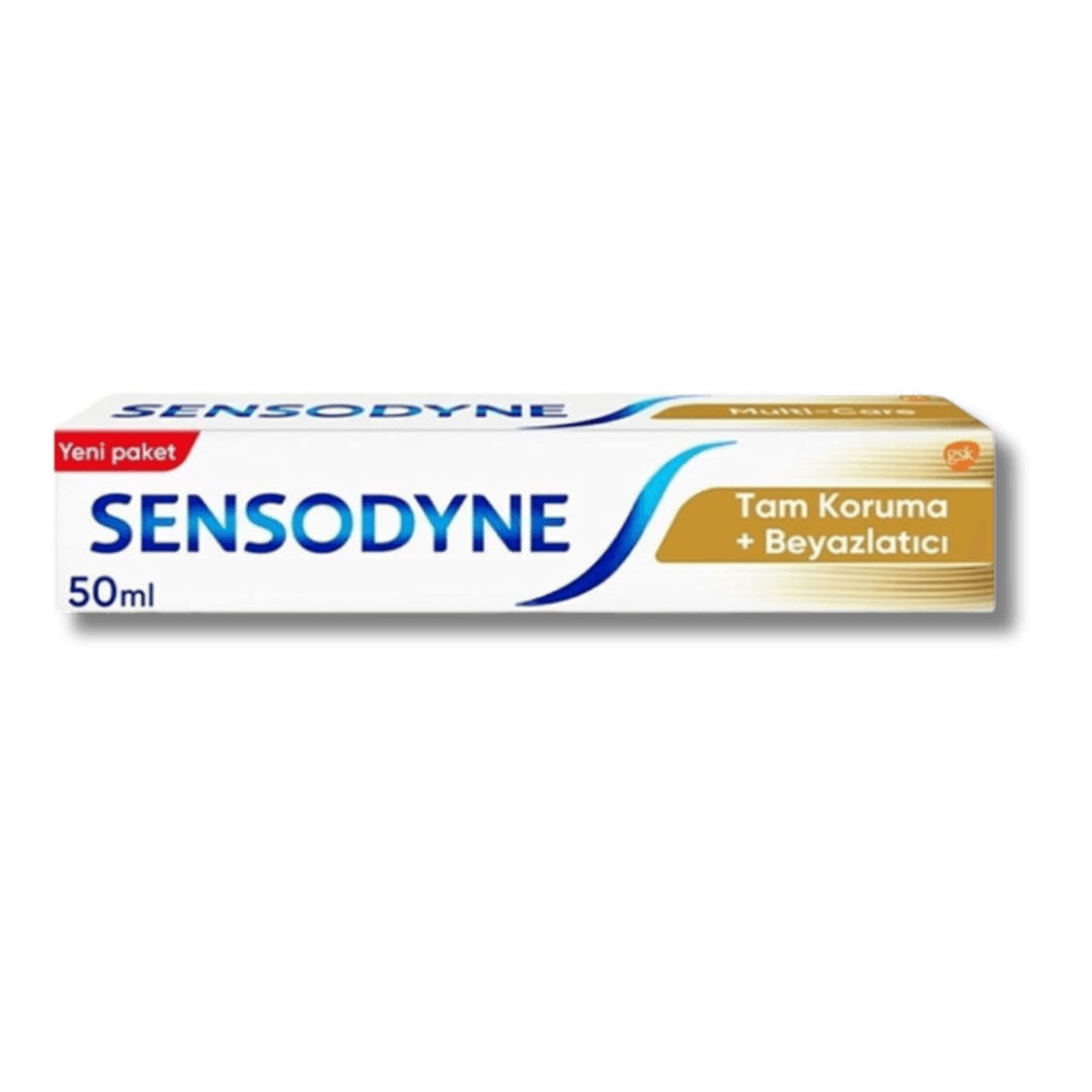 Sensodyne Tam Koruma ve Beyazlatıcı Diş Macunu 50 ml