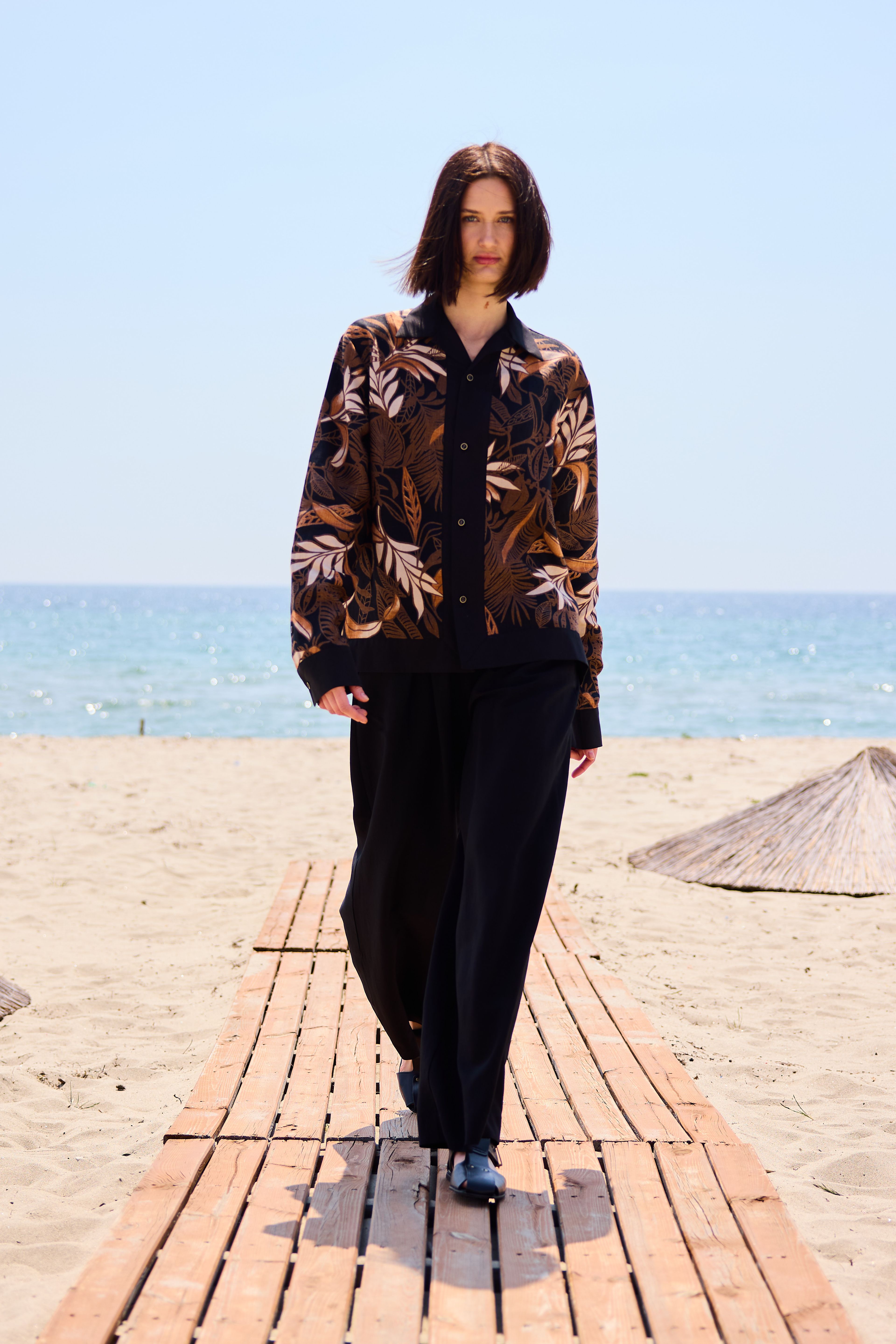 Lofibuy | Liyosel Keten Unisex Oversize Pantolon - SS25
