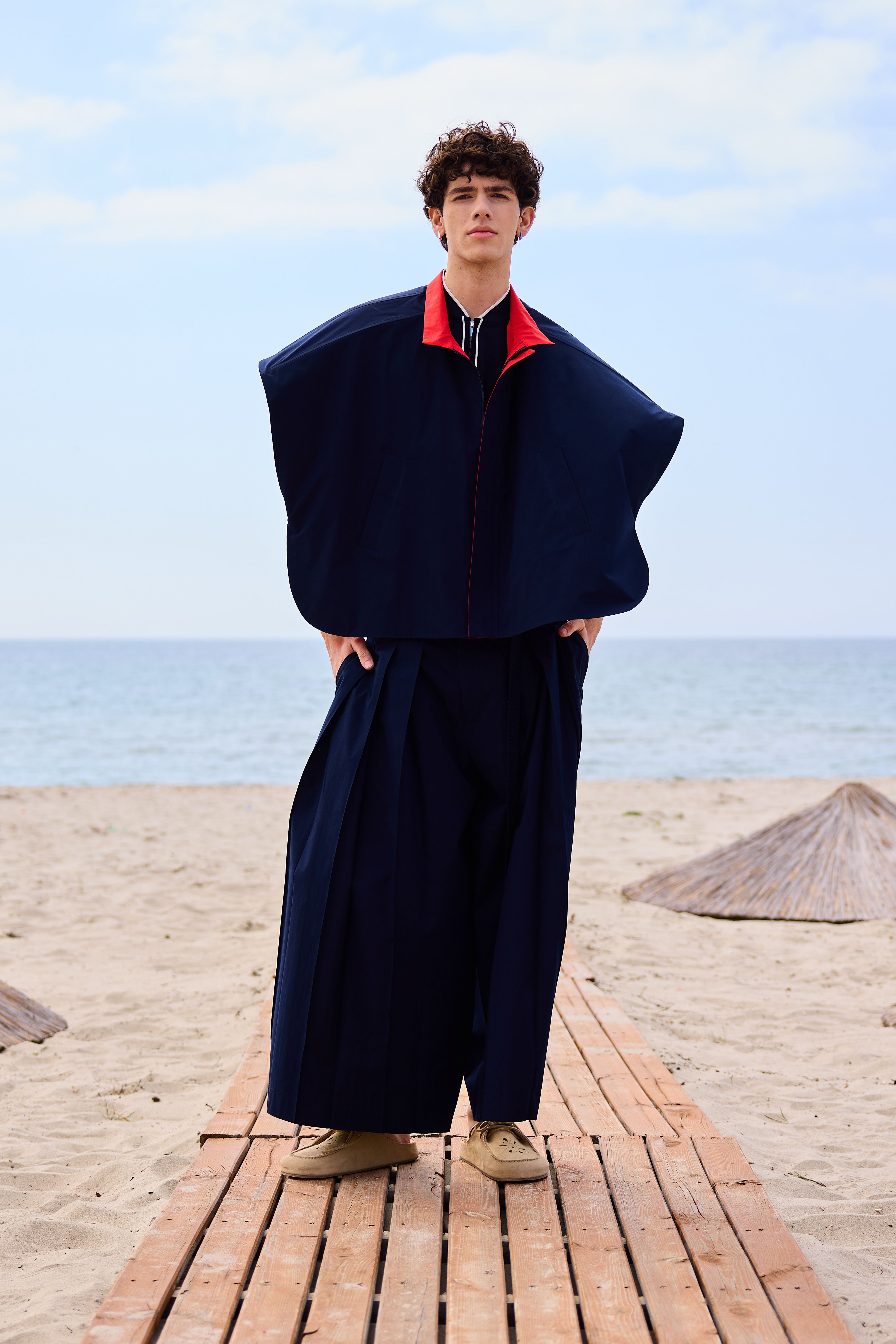 Lofibuy | Panço Yelekli Oversize Unisex Takım 02 - SS25