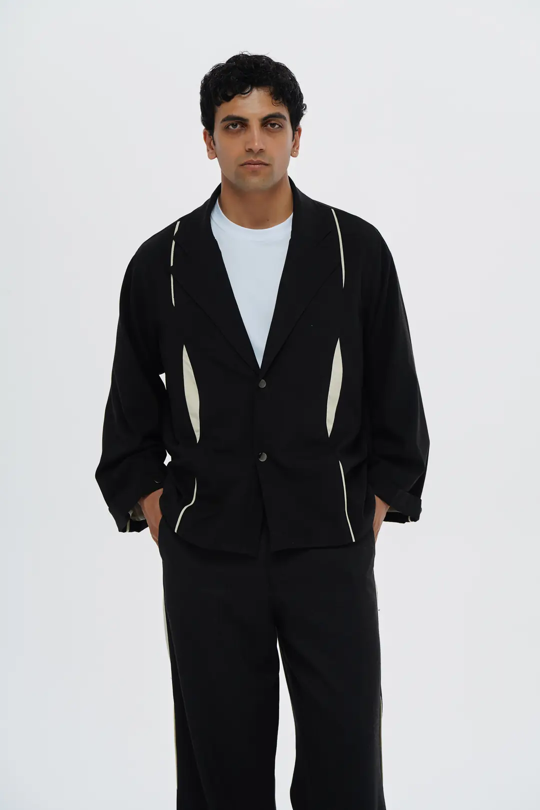 Lofibuy | Unisex Orka Desenli İspanyol Paça Oversize Takım - Orka · 4