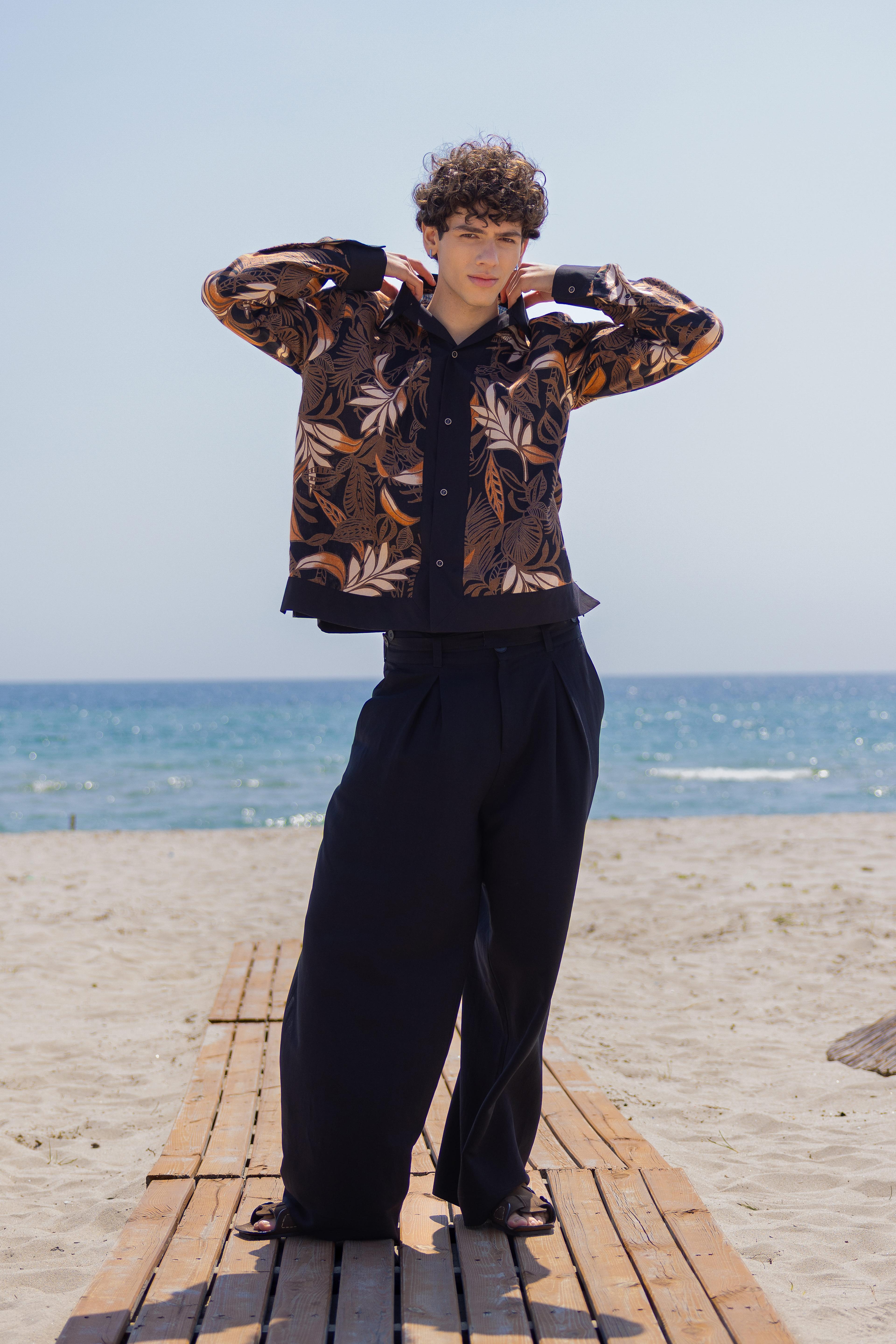 Lofibuy | Liyosel Keten Unisex Oversize Pantolon - SS25