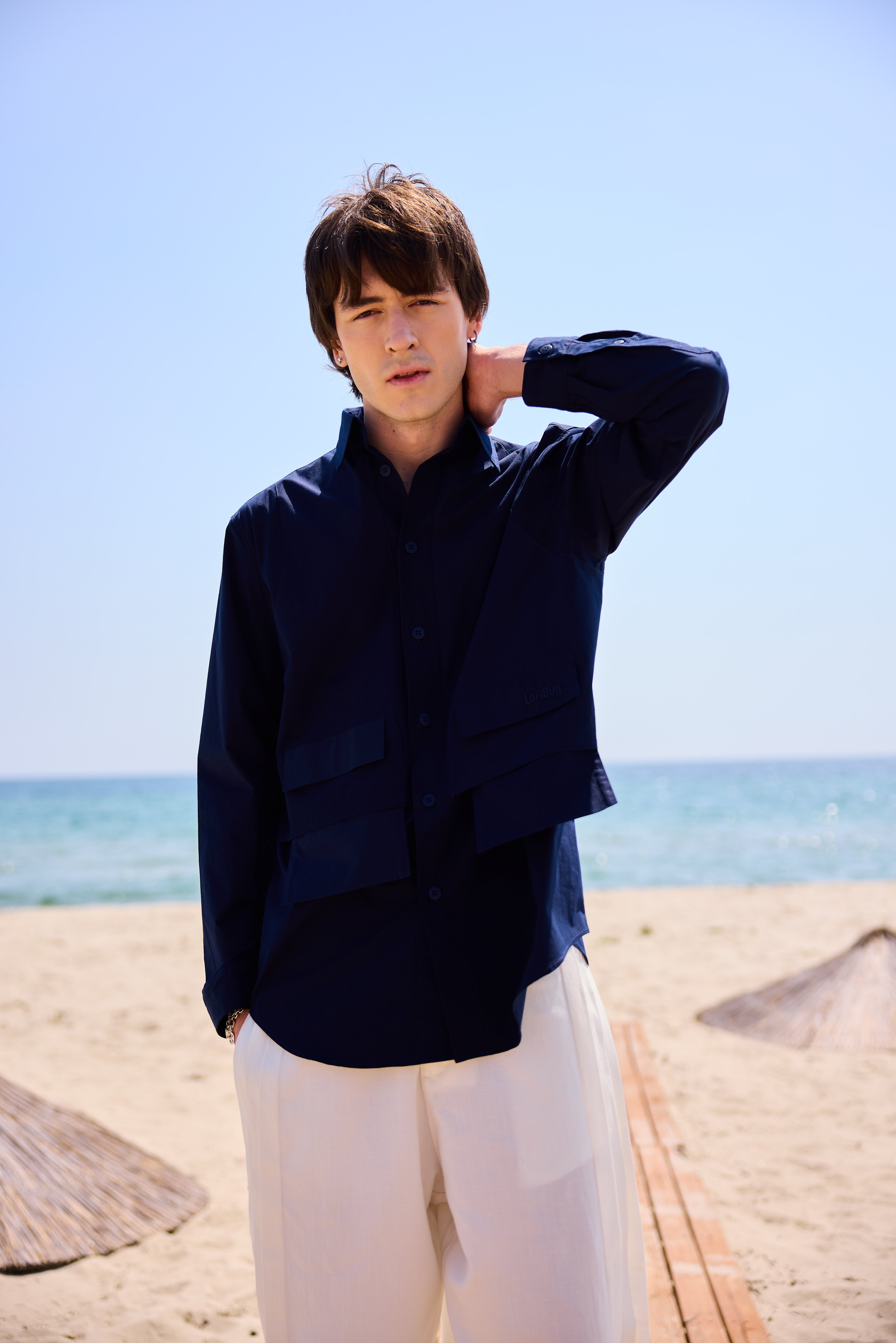 Lofibuy | Unisex Navy Blue Shirt 02 – SS25
