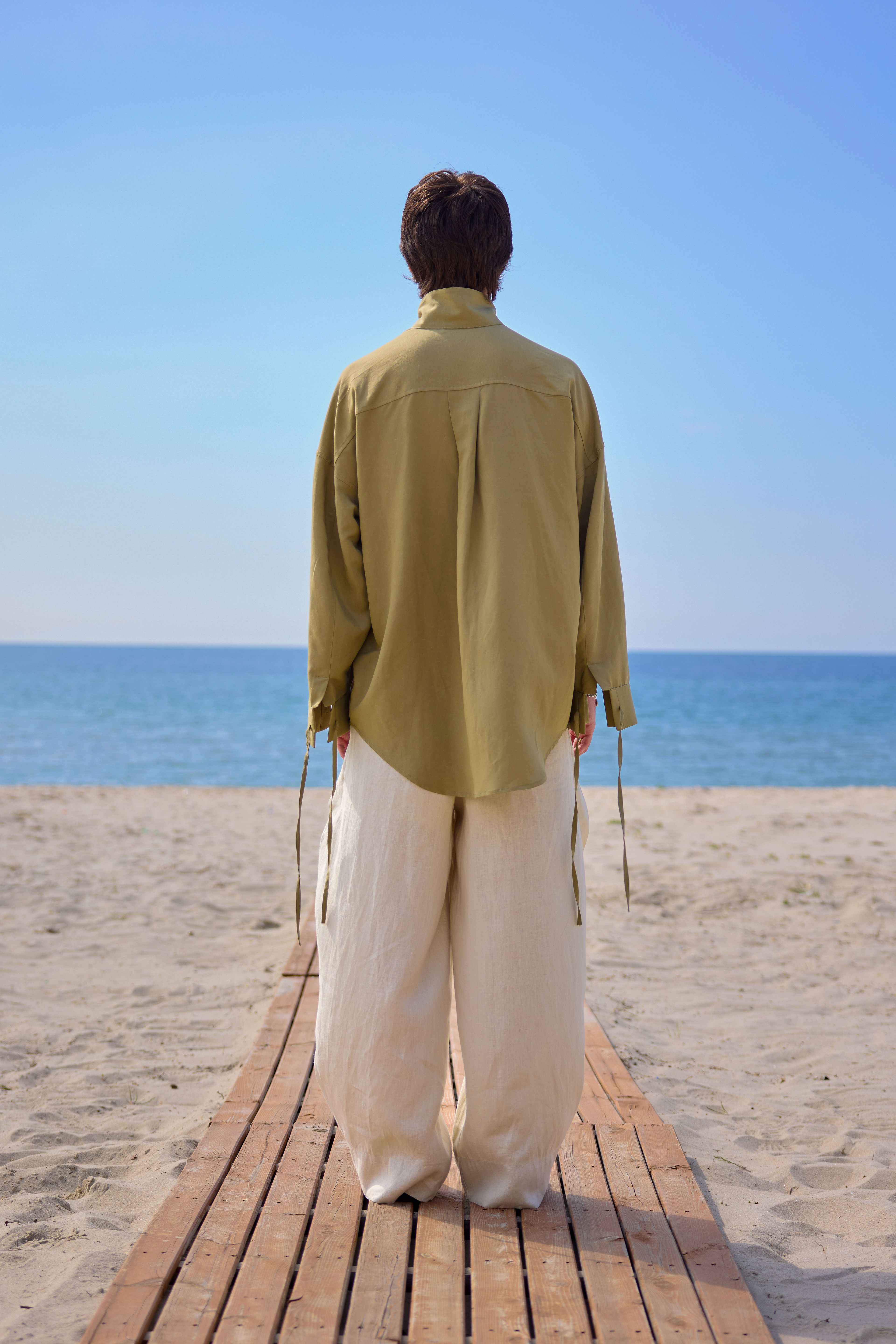 Lofibuy | Oversize Unisex Suit with Double-Sided Poncho Vest 02 - SS25