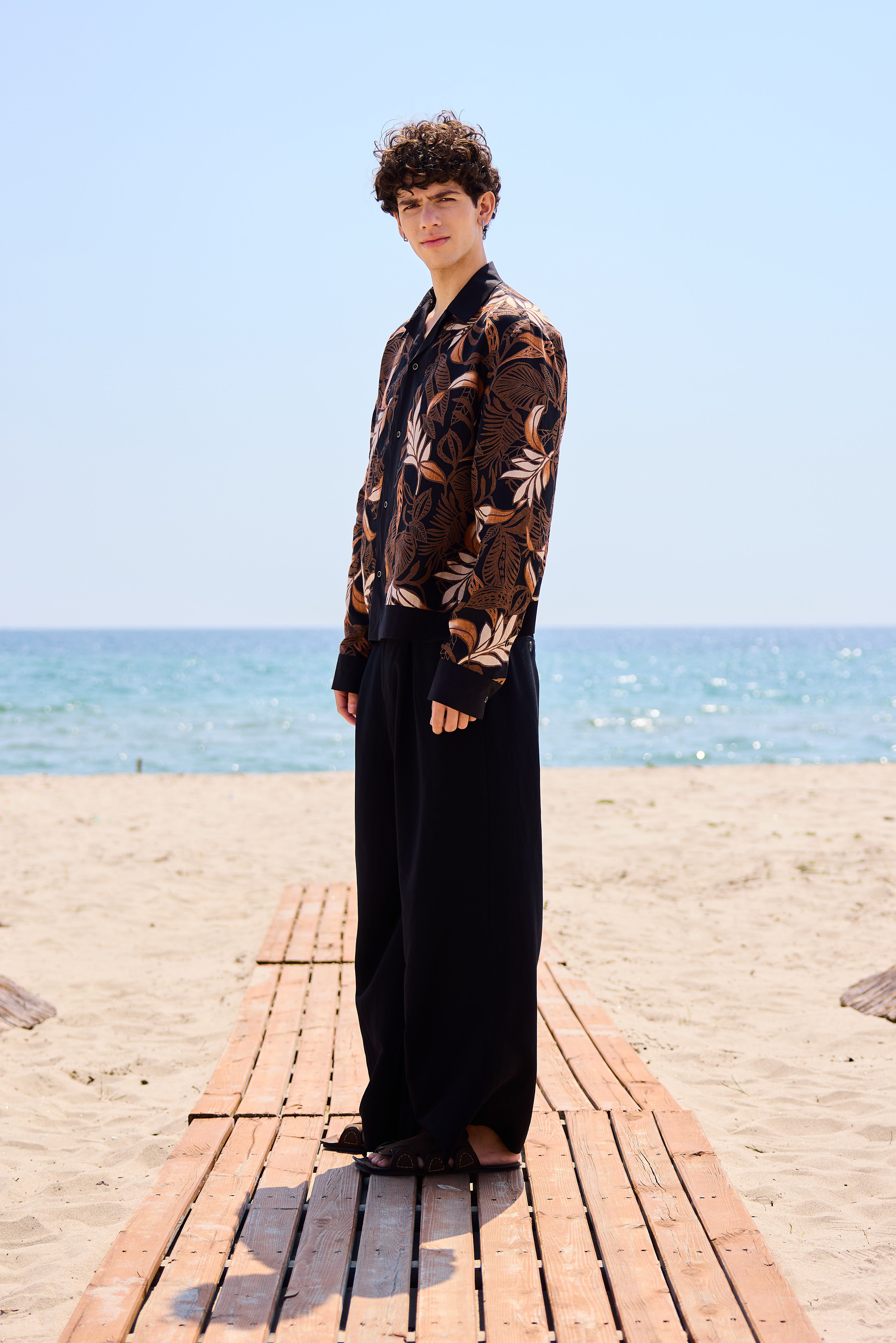 Lofibuy | Liyosel Keten Unisex Oversize Pantolon - SS25