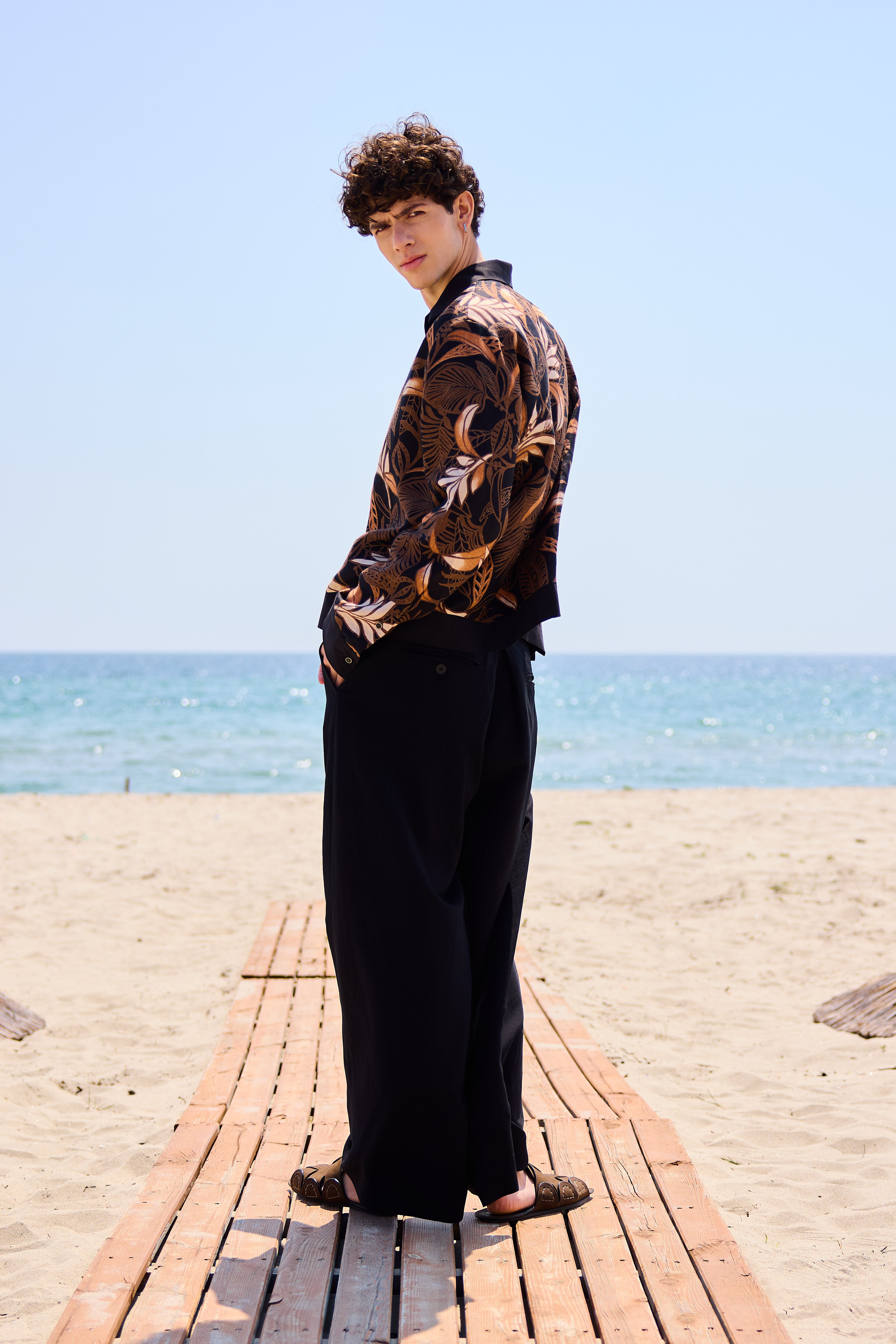 Lofibuy | Liyosel Keten Unisex Oversize Pantolon - SS25