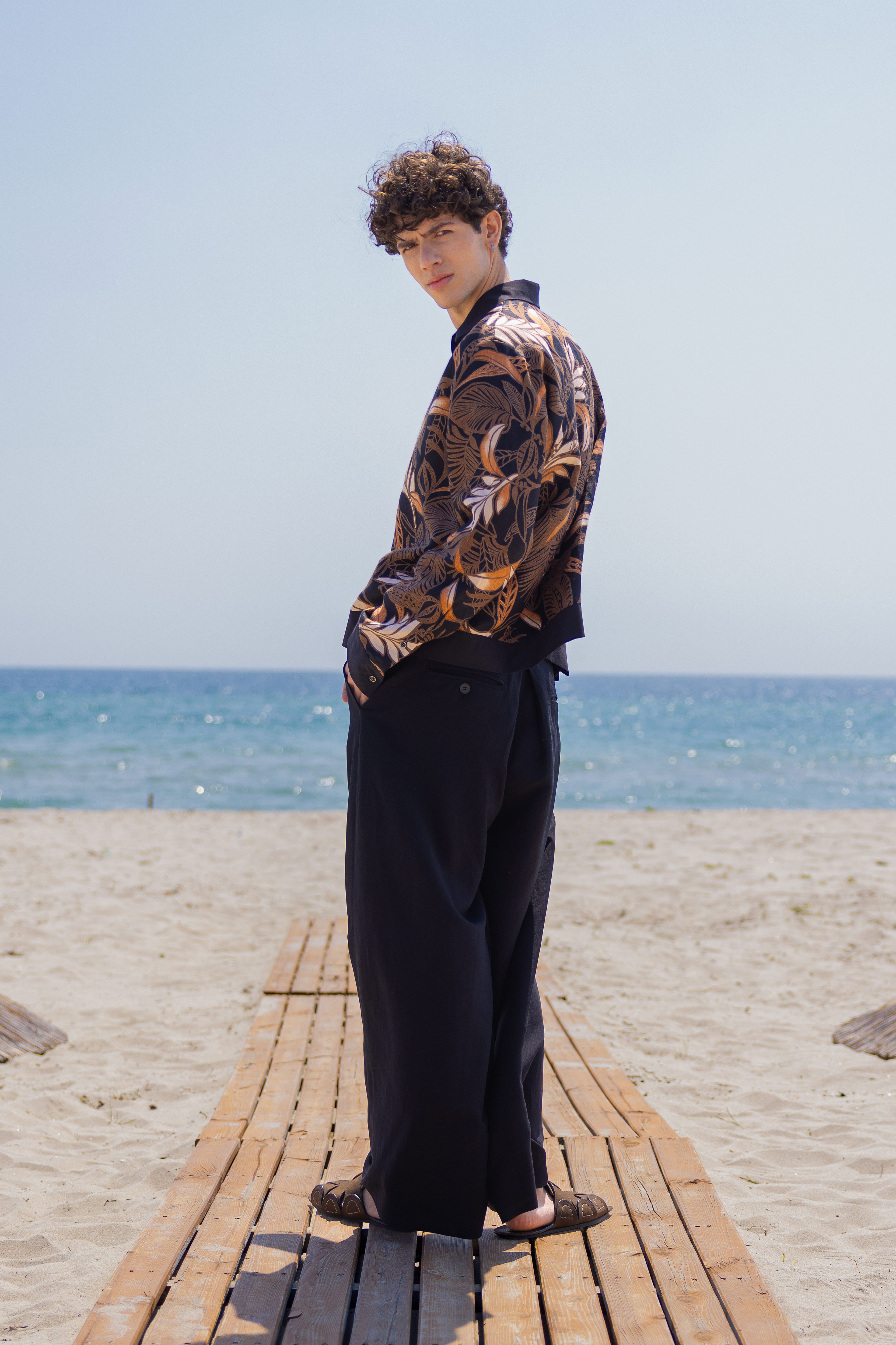 Lofibuy | Liyosel Keten Unisex Oversize Pantolon - SS25