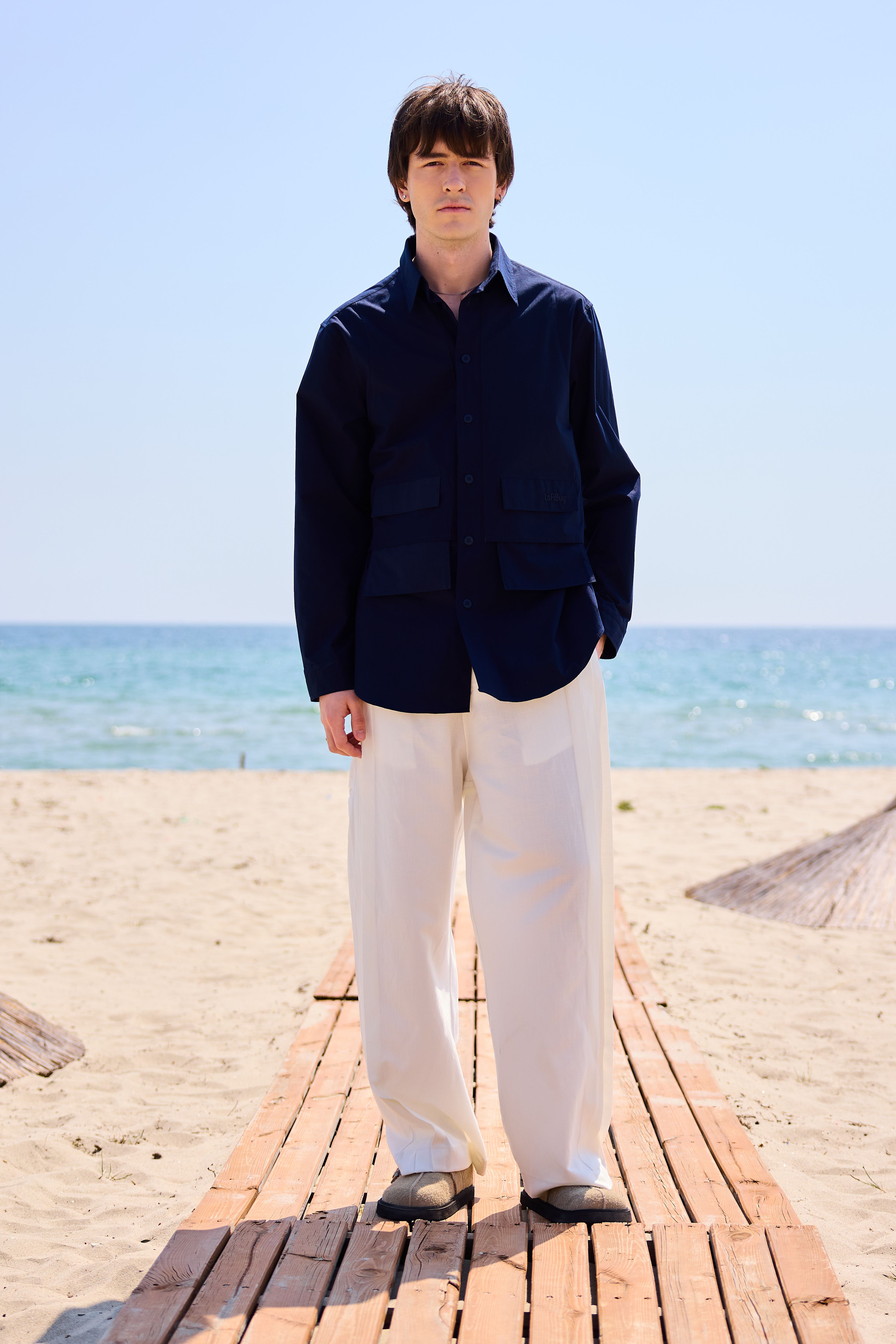 Lofibuy | Unisex Navy Blue Shirt 02 – SS25