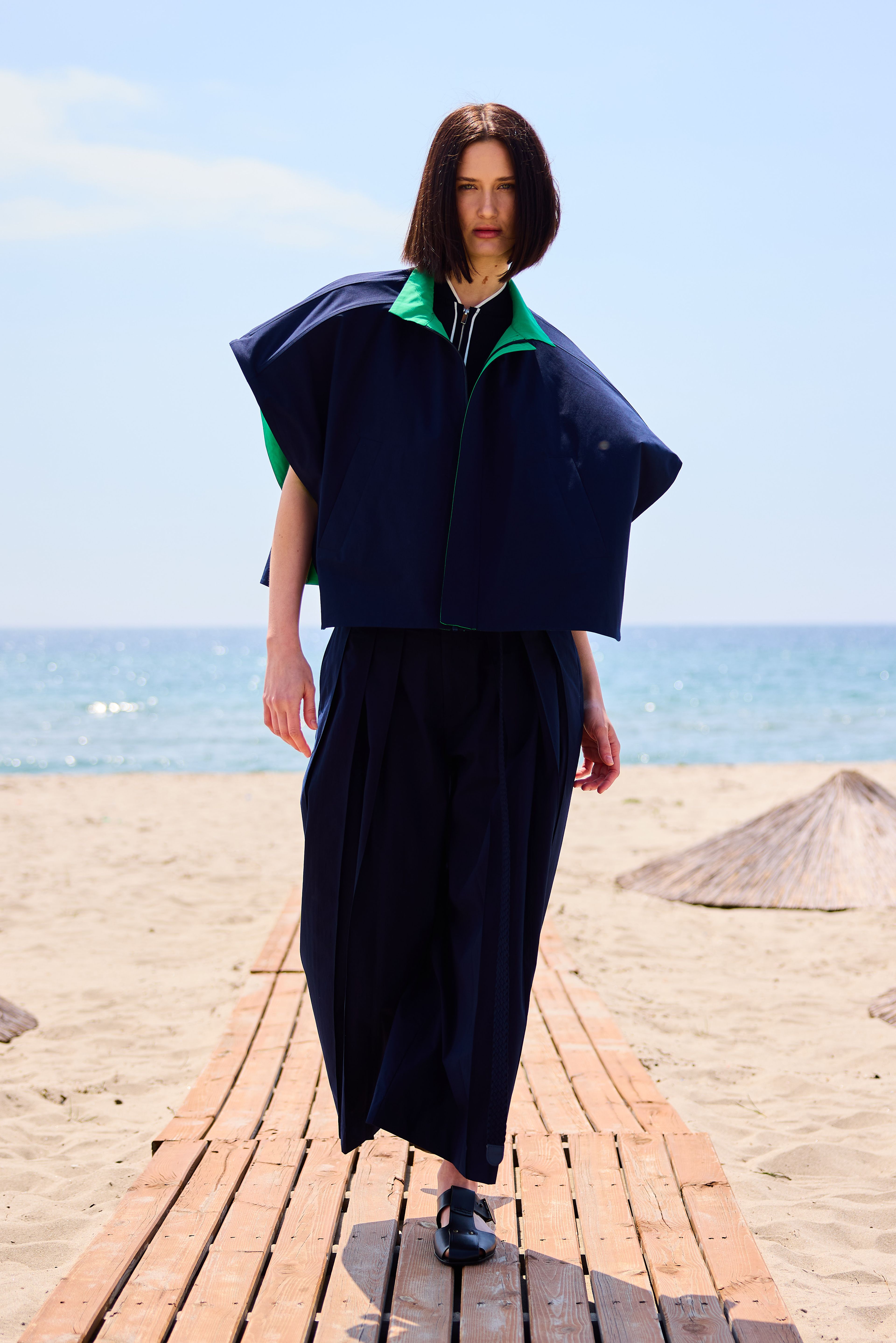 Lofibuy | Panço Yelekli Oversize Unisex Takım 03 - SS25
